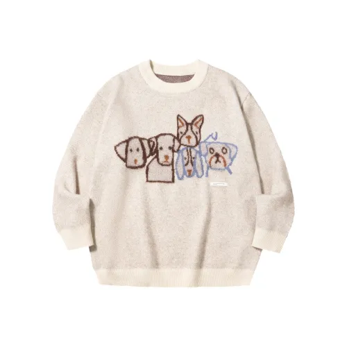 PSO Brand Puppy Series Свитер Унисекс Абрикос
