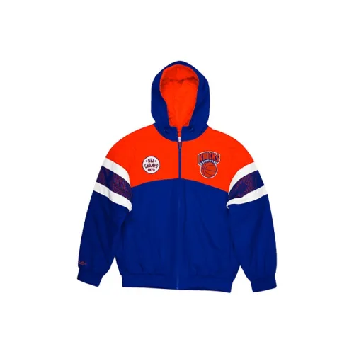 Mitchell Ness Темно-синяя унисекс куртка