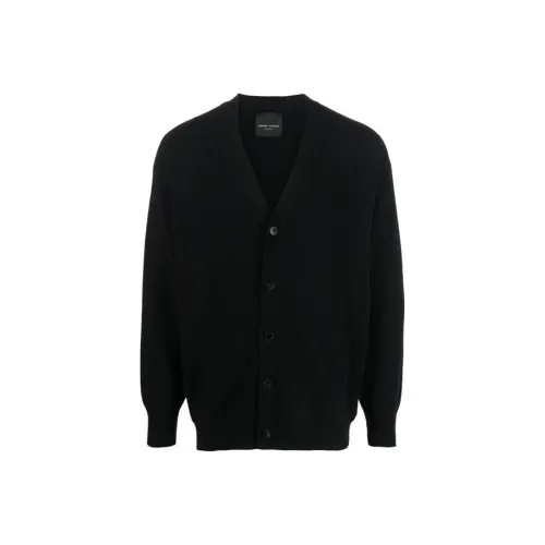 ROBERTO COLLINA Черный Мужской Трикотаж