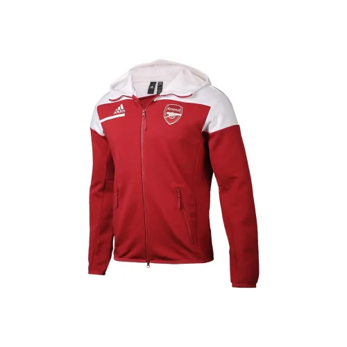 Adidas Arsenal Красный Белый Мужская Куртка
