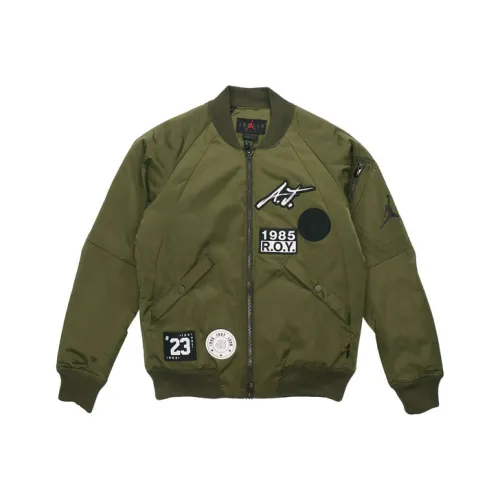 Джордан Army Зеленый Мужская Куртка