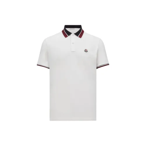 MONCLER Белая Мужская Поло