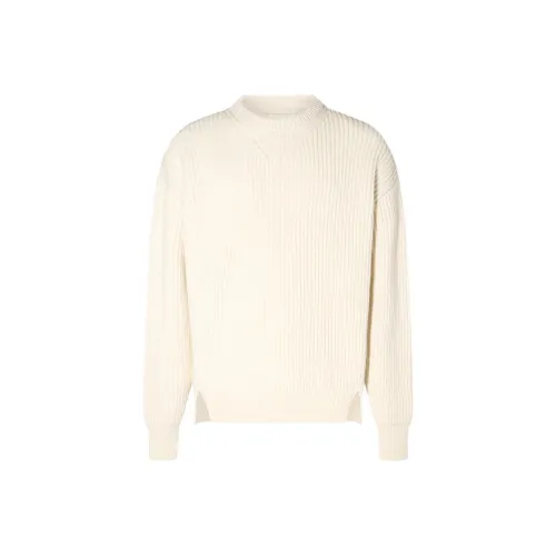 JIL SANDER Белые Мужские Свитера