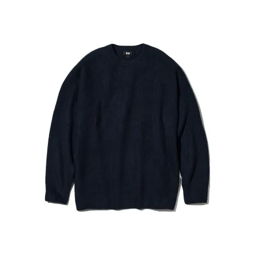 UNIQLO Темно-синие мужские свитеры