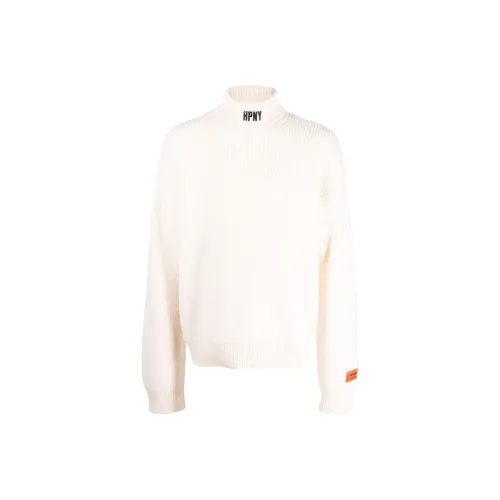 HERON PRESTON Белый Мужской Свитеры