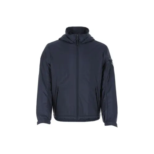 PRADA SS21 Куртки и Пальто Мужской Морской Синий