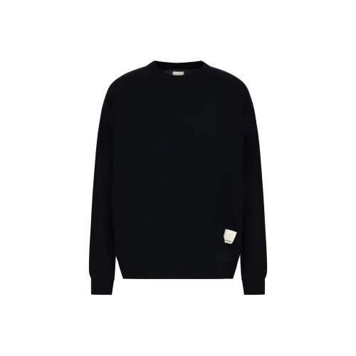 EMPORIO ARMANI Темно-синие мужские свитеры