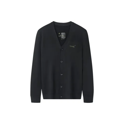 Dance with Wolves Свитер Мужской Черный