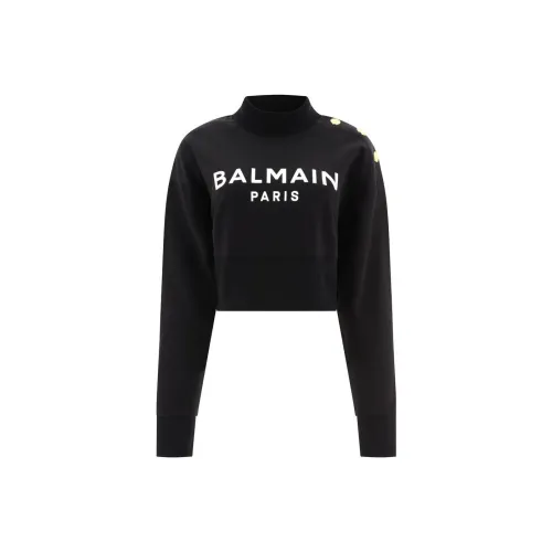 BALMAIN Черный Унисекс Свитеры