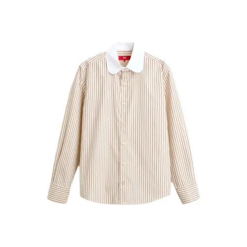 ZARA HARRY LAMBERT Co Бренд Белая Унисекс Рубашка