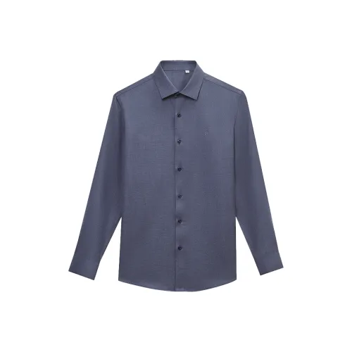 DANIEL HECHTER Рубашка Мужская Темно-Серый