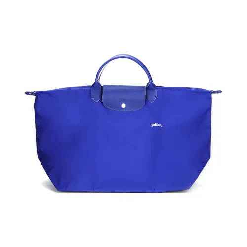 LONGCHAMP Le Pliage Club Нейлон Тоут Сумка Сумка для покупок Дорожная сумка Сумка Большого размера Женская Кобальт