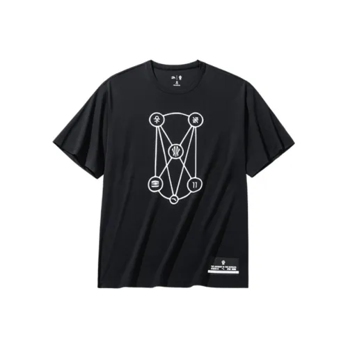 ANTA Irving Basketball Collection T-Shirt Унисекс Основной Черный