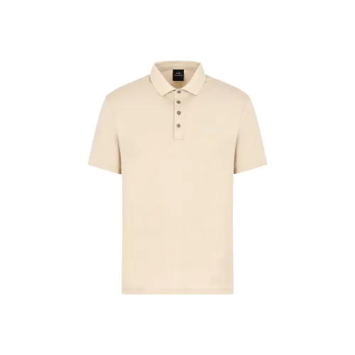 ARMANI EXCHANGE SS24 Поло Мужское Бежевый Желтый
