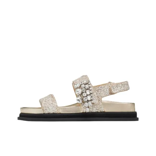 Jimmy Choo Verity One Ремешок Сандалии Женские Золотые