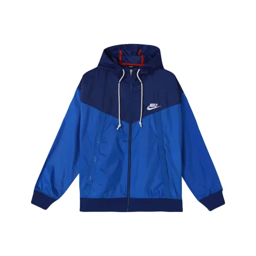 Nike Темно-королевский синий Мужские куртки