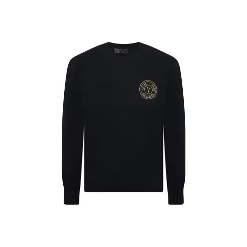 VERSACE JEANS COUTURE FW23 Трикотаж Мужской Черный