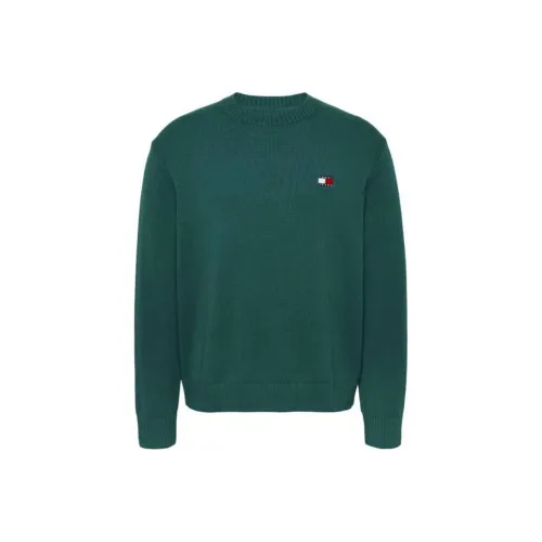 Tommy Hilfiger Глубокое море Зеленый Мужские Свитера