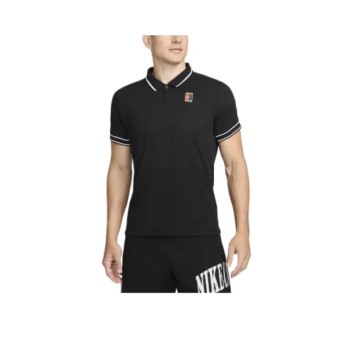 Nike COURT HERITAGE Поло Мужское Черное