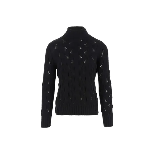 MALO Черные Мужские Свитера