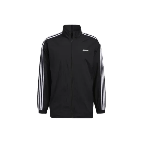 Adidas Originals 3 Stripes Черные Мужские Куртки
