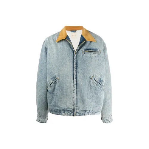 Fear of God Выстиранный Синий Мужской Куртки