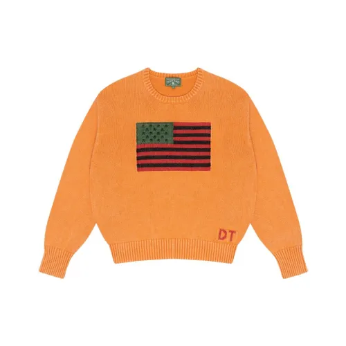 Denim Tears Апельсин Унисекс Свитеры
