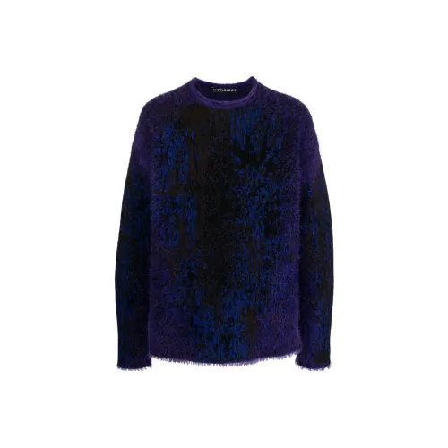 Y/Project Темно-фиолетовый Унисекс Свитеры