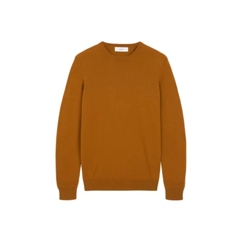 PRINGLE OF SCOTLAND SS24 Кашемировый свитер мужской желтый