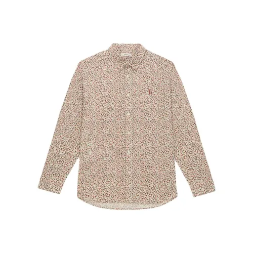 HAZZYS Red Men's Shirts HAZZYS Красный Мужские Рубашки