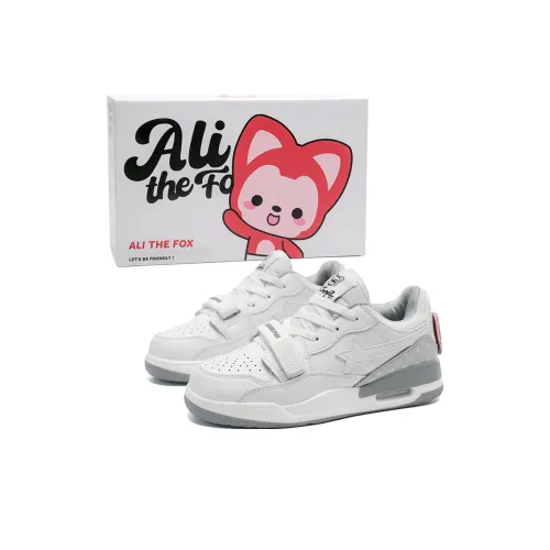 Али Тх Фокс Повседневная обувь Унисекс Белый Серый