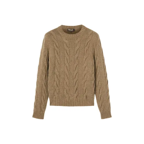 Loro Piana Желтые Мужские Кашемировые Свитера