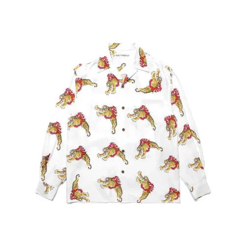 WACKO MARIA x TIM LEHI TIM LEHI Collaboration FW24 Рубашка Унисекс Белый