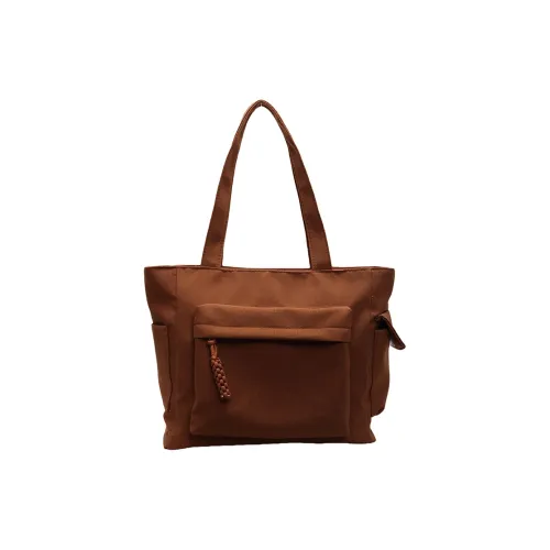 XIANGSU Холст Плечевая сумка Женская Оранжевый Белый Хаки Черный