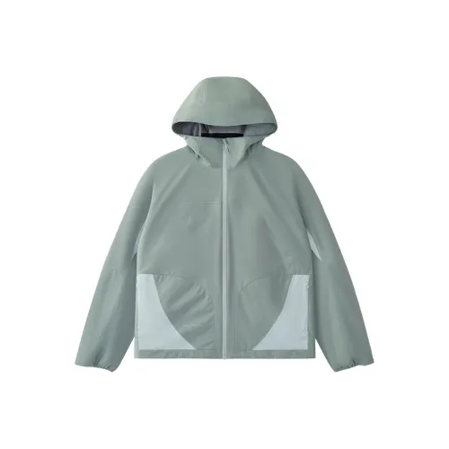 FILA FUSION FILA FUSION X Офис Повседневный Водонепроницаемый и Водоотталкивающий Ветровка Мужской Облачно-голубой