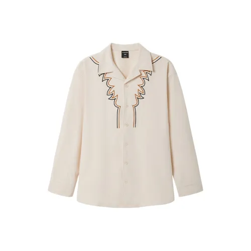 WAYNEXZAVIER Бежевый Мужской Рубашки