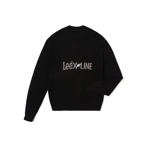 Lee Xline Мужские черные свитеры