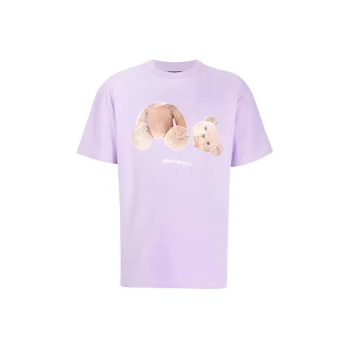 PALM ANGELS Фиолетовые Мужские T-рубашки