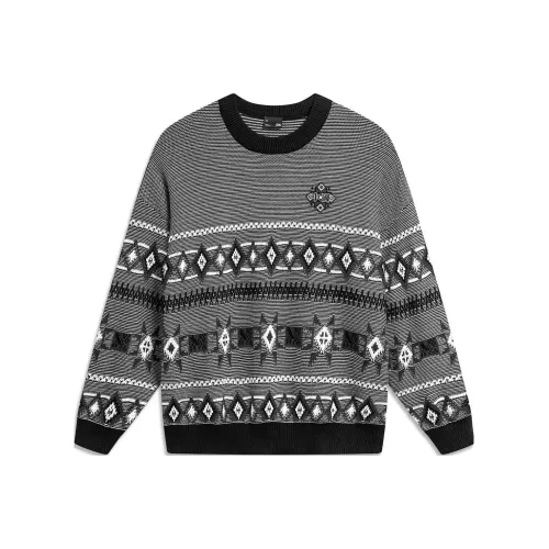 LINING Sports Trend Series Свитер Мужской Черный