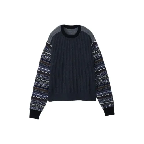 CINOH FW24 Свитер Мужской Угольный Серый