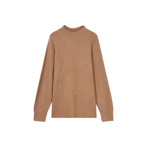 UNIQLO 34 CAMEL Мужской Трикотаж