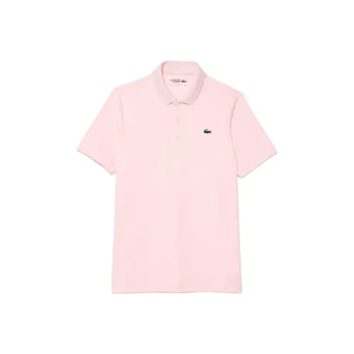 LACOSTE Поло Мужское Светло-Розовое