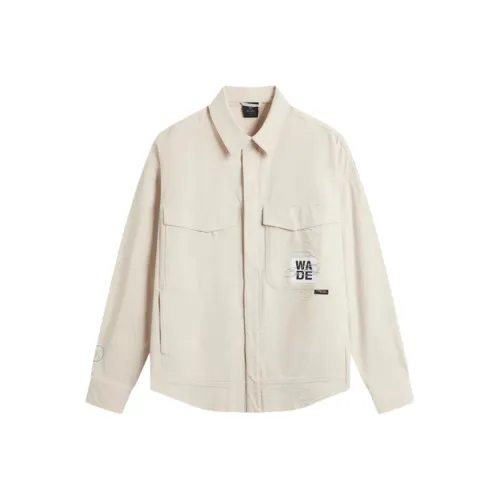 LINING Овсяный серый Мужские рубашки