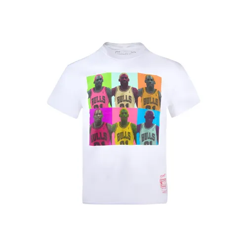 MITCHELL NESS T-Shirt Унисекс RODMAN Белый
