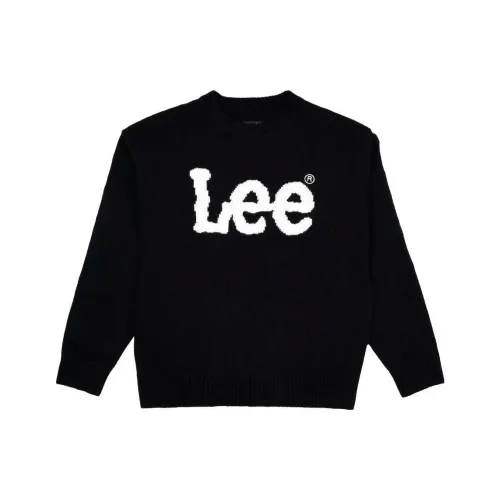 Lee Черный Унисекс Свитеры