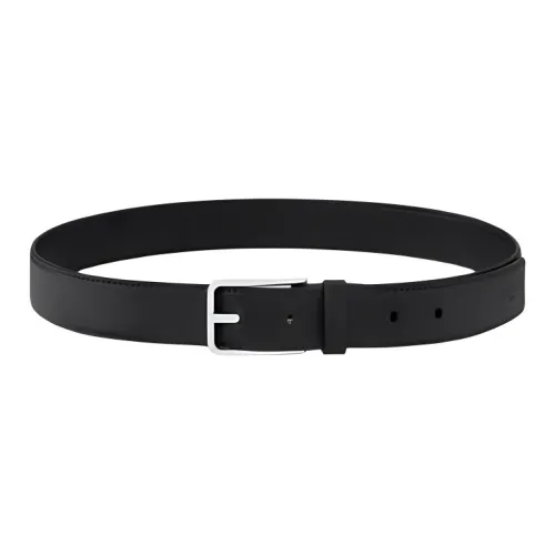 LOUIS VUITTON Кожаные ремни Мужской Черный Ширина 3 см