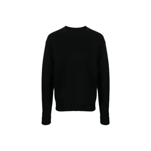 JIL SANDER Черные Мужские Свитера