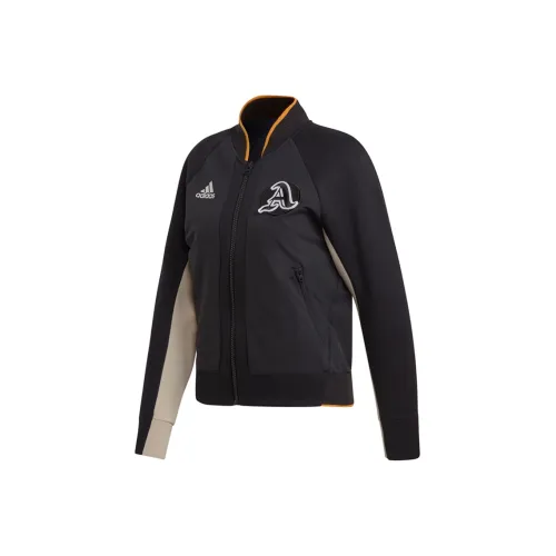Adidas VRCT Воротник-стойка Куртка Женская Черная