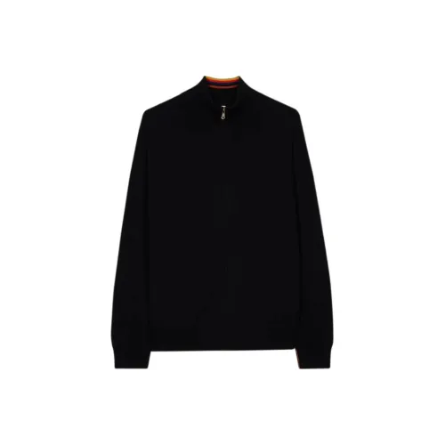 Paul Smith FW24 Кашемировый свитер мужской черный