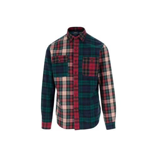 Polo Ralph Lauren Рубашка Мужская Зеленая